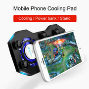 G1 Mobile Phone Cooling Pad Mute Gaming Cooler Radiator Fans