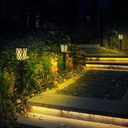 New Solar LED Flame Light Outdoor Villa Garden