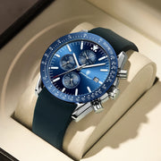 Multi functional waterproof night light men's watch