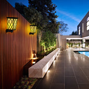 New Solar LED Flame Light Outdoor Villa Garden