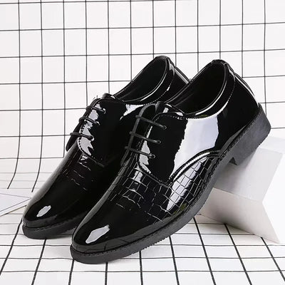 Men Leather Shoes Business Formal Fashion Leather Shoes