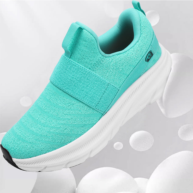 Big Size Women's Shoes, Soft Sole Comfortable Middle-aged and Elderly Walking Shoes, Slip-on Ultra-light Outdoor Sports Shoes