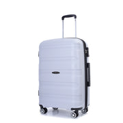 Hardshell Suitcase Spinner Wheels PP Luggage Sets Lightweight Durable