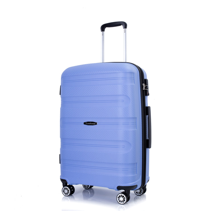 Hardshell Suitcase Spinner Wheels PP Luggage Sets Lightweight Durable