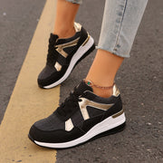 Plus Size Round Toe Retro Sports Shoes for Women Spring