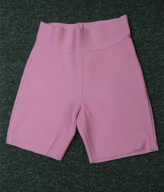 New Stretchable Fitness Shorts For Women 9 Solid Colors