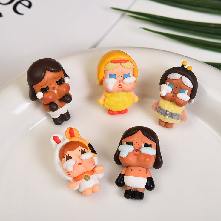 Standing and Crying Baby Series Cute Grain Modified Baby DIY Pendant Accessories Handmade Doll