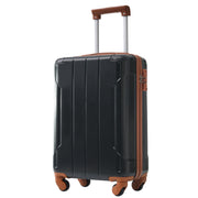 Hard shell luggage set 6-piece luggage set, expandable lightweight