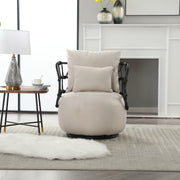 COOLMORE Upholstered Tufted Living Room Chair Textured