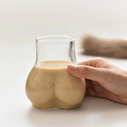creative Butt Drinking Glass  Borosilicate Glass Transparent