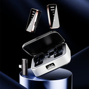 S18 wireless lavalier microphone charging