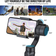 Three-axis handheld gimbal F6 stabilizer mobile phone three-axis stabilizer