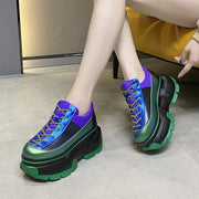New Woman shoes Multicolor Thick Bottom casual shoes