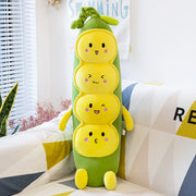 Pea Pillow Plush Toy Long Sleep Doll Caterpillar Grabber Doll