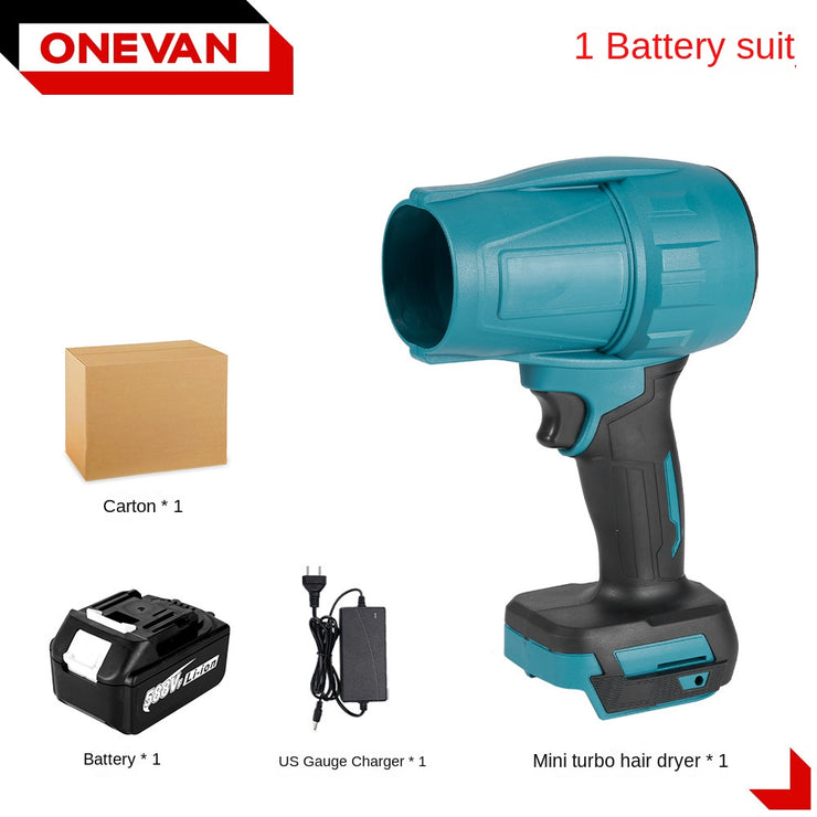 Brushless turbocharged storm blower and snow blower