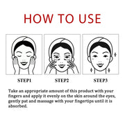 Retinol Firming Eye Cream Moisturizes Around Eyes, Tightens Skin,