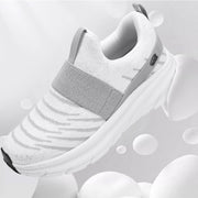 Big Size Women's Shoes, Soft Sole Comfortable Middle-aged and Elderly Walking Shoes, Slip-on Ultra-light Outdoor Sports Shoes