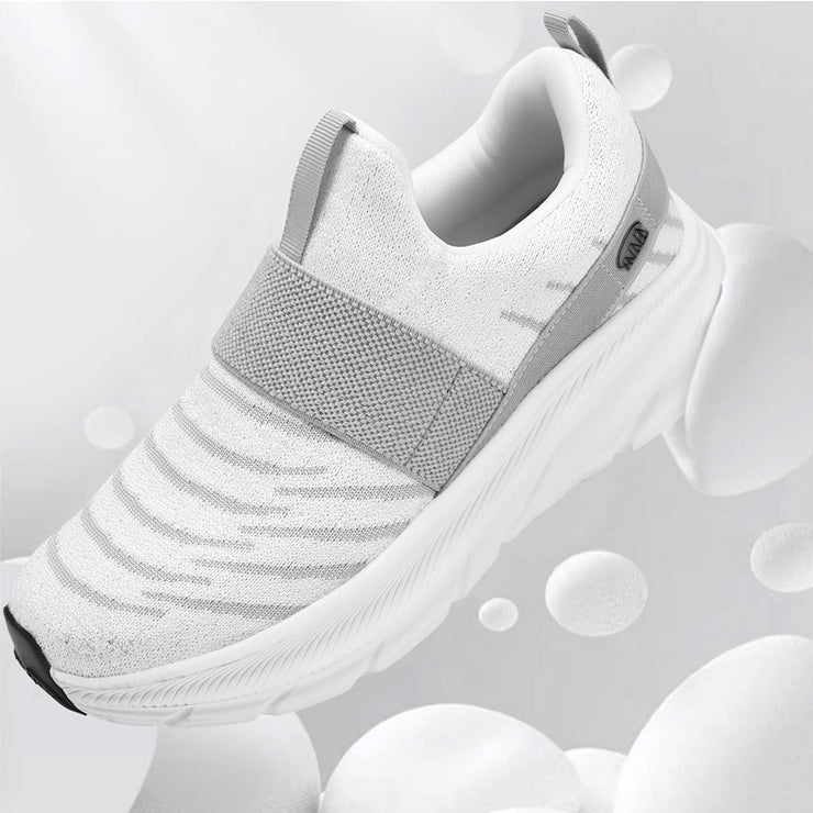 Big Size Women's Shoes, Soft Sole Comfortable Middle-aged and Elderly Walking Shoes, Slip-on Ultra-light Outdoor Sports Shoes