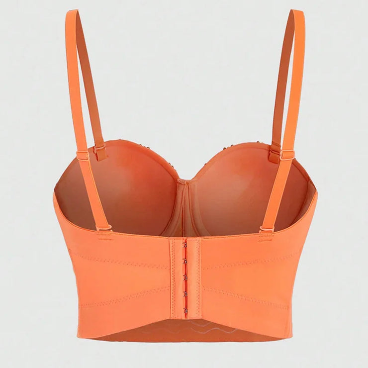 Hot Sale Luxury Sexy Design Beading Corset Crop Tops for Women