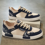 Big Size Hollow Fashion Sneakers Men Comfortable Mesh Shoes