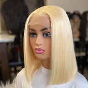 Natural Hairline Golden Wig Suitable For Women