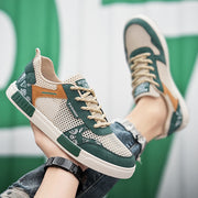 Big Size Hollow Fashion Sneakers Men Comfortable Mesh Shoes
