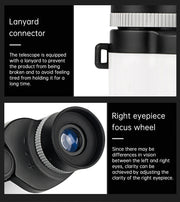 Concert telescope small mini portable special mobile phone