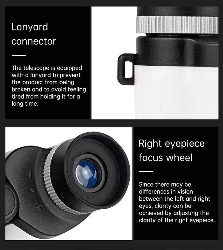 Concert telescope small mini portable special mobile phone