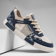 Big Size Hollow Fashion Sneakers Men Comfortable Mesh Shoes