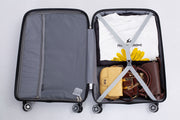 Hardshell Suitcase Spinner Wheels PP Luggage Sets Lightweight Durable