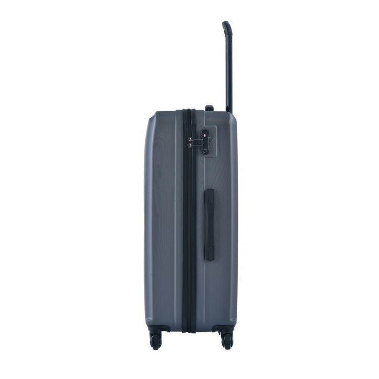 3 Piece Luggage Sets ABS Lightweight Suitcase with Two Hooks