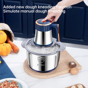 Electric Meat Grinders, 5L Food Processor, Stainless Steel Multifunctional