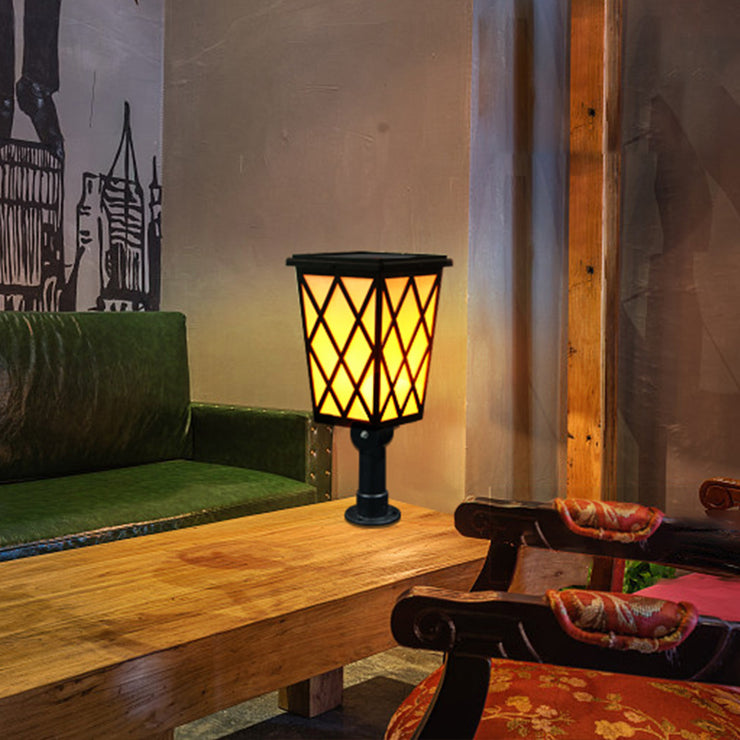 New Solar LED Flame Light Outdoor Villa Garden