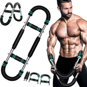 Multi functional adjustable arm strength device U-shaped