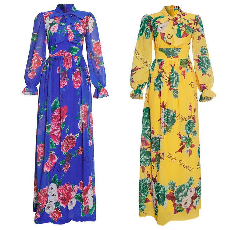 MD Dinner Dresses For Women  New African Spring Summer Elegant Gown