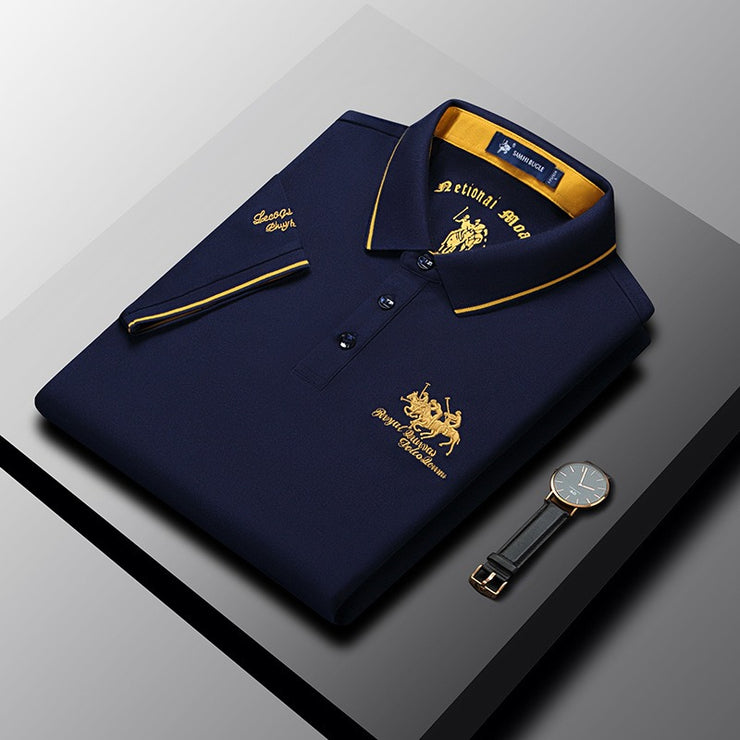 POIO shirt new summer business short sleeved T-shirt for men
