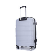 Hardshell Suitcase Spinner Wheels PP Luggage Sets Lightweight Durable