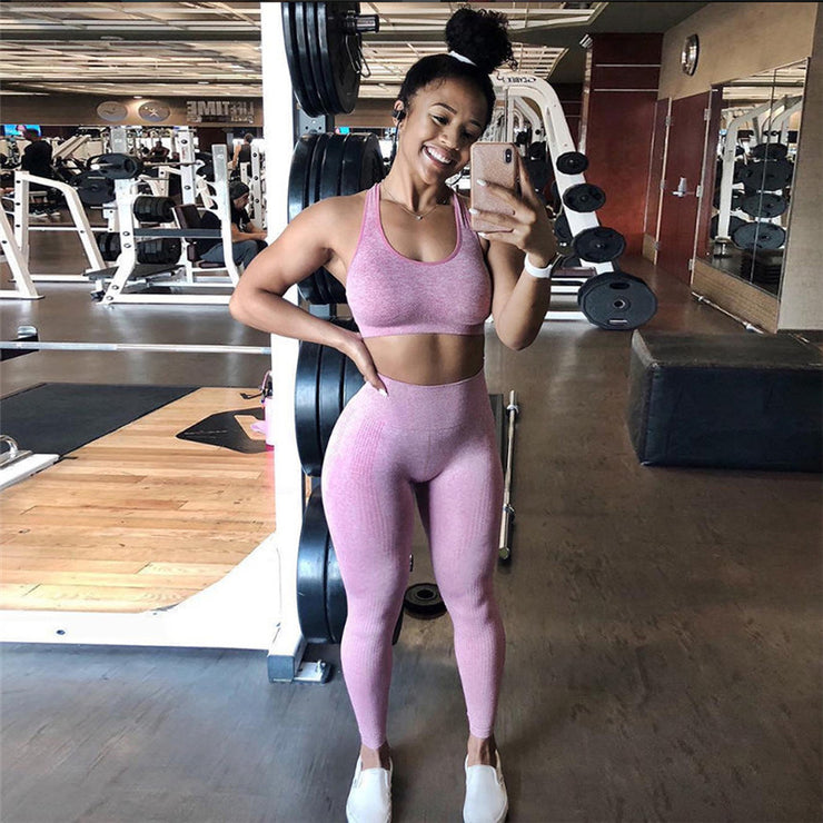 High Waist Seamless Leggings Push Up Leggins