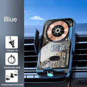 C11 car holder wireless phone charger infrared induction opening and closing