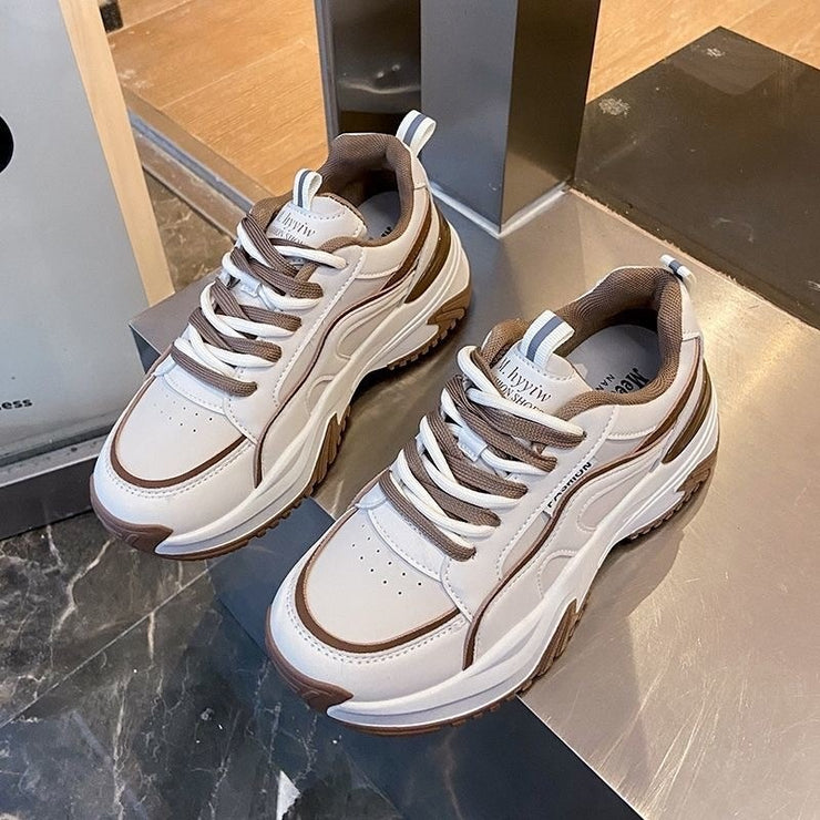 Sneakers New Winter Casual Shoes Thick Soles