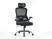 High backrest mesh office chair with 3D armrests