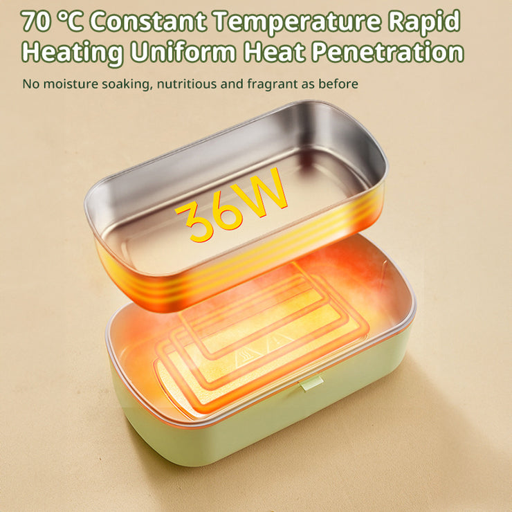 900ML Portable Electric Lunch Box for Office Workers. Self - heating,