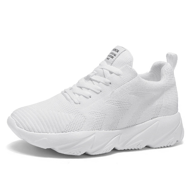 Height-Enhancing 8CM Men's Shoes, Sports Shoes, Spring and Summer Mesh Casual Shoes, Trendy Shoes, Soft Sole Travel Shoes, Student Running Shoes for Men