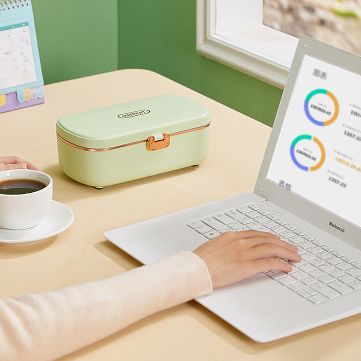 900ML Portable Electric Lunch Box for Office Workers. Self - heating,