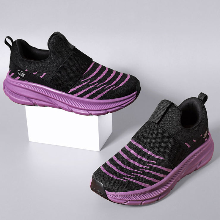 Big Size Women's Shoes, Soft Sole Comfortable Middle-aged and Elderly Walking Shoes, Slip-on Ultra-light Outdoor Sports Shoes