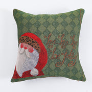 Christmas Pillow Cover (without core) Woven Cartoon