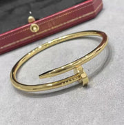 Precision Thick Plating Head and Tail Diamond Fashion Three-Circle