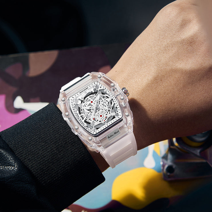 Cross-border Watch Unique Barrel-shaped Quartz Watch