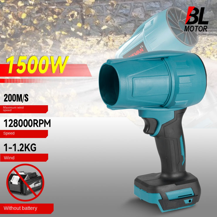 Brushless turbocharged storm blower and snow blower