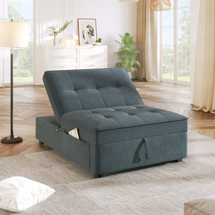 Four in one sofa bed, chair bed, multifunctional folding Ottoman bed